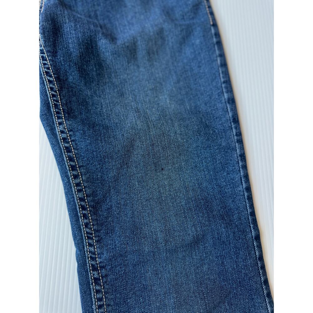 Wrangler Y2K Low Rise Bootcut Jeans Rhinestone Cowgirl Western Rodeo Barbie Sm - Picture 14 of 15